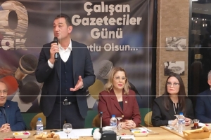 BELEDİYE BAŞKANI KÖSE VE MİLLETVEKİLİ IŞIK GEZMİŞ, GAZETECİLER GÜNÜNDE BASIN EMEKÇİLERİ İLE BULUŞTU