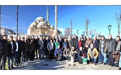 BAŞKAN SIBIÇ,"10 OCAK ÇALIŞAN GAZETECİLER GÜNÜ" NDE BASIN MENSUPLARINA KUTLAMA PROĞRAMI DÜZENLEDİ