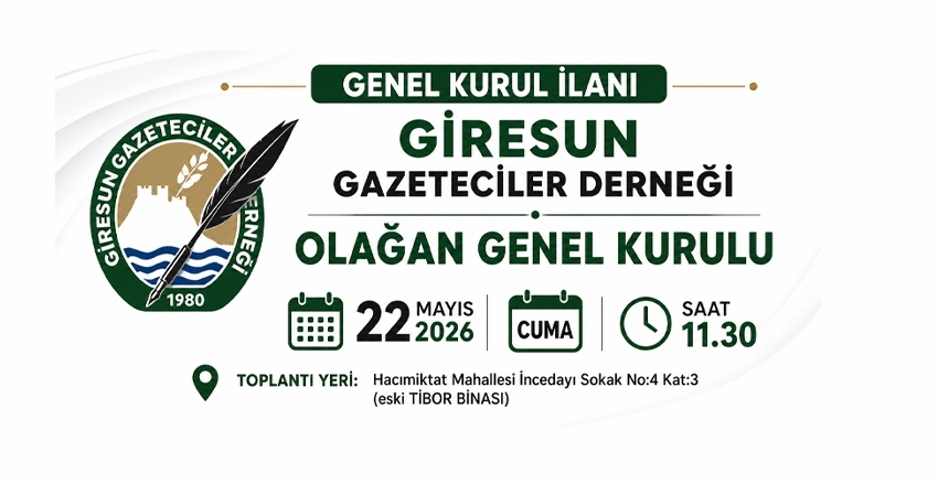 GENEL KURUL İLANI