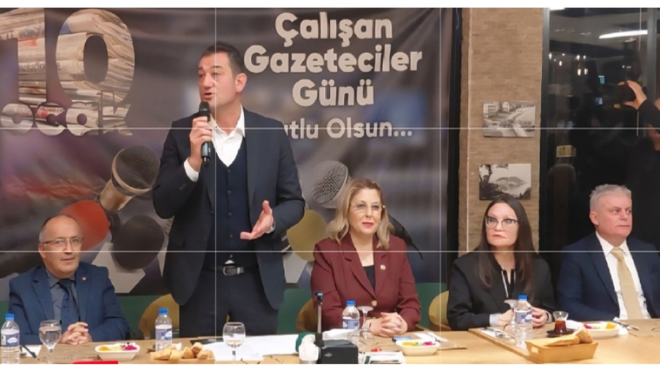 BELEDİYE BAŞKANI KÖSE VE MİLLETVEKİLİ IŞIK GEZMİŞ, GAZETECİLER GÜNÜNDE BASIN EMEKÇİLERİ İLE BULUŞTU