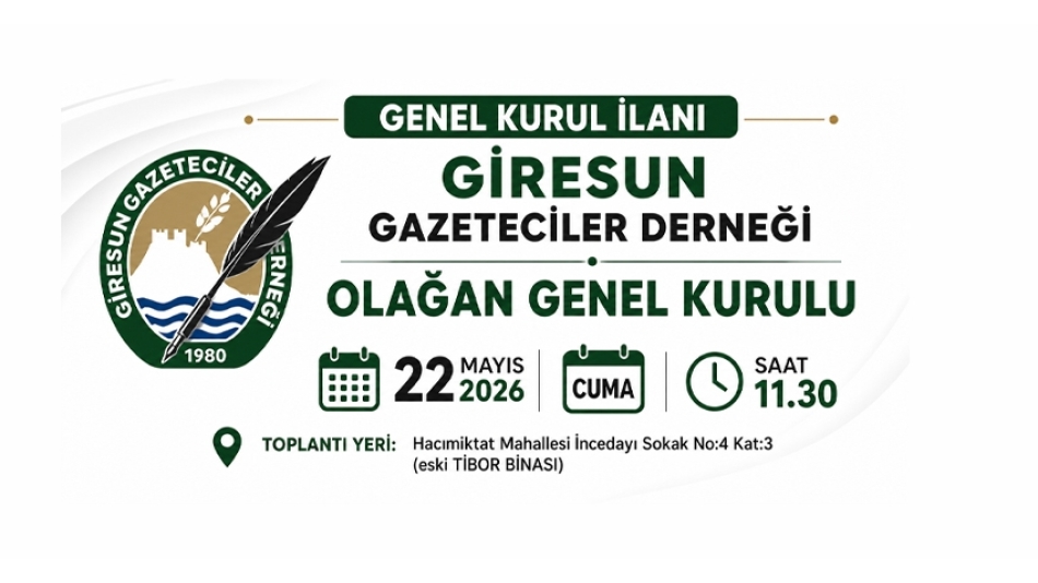 GENEL KURUL İLANI